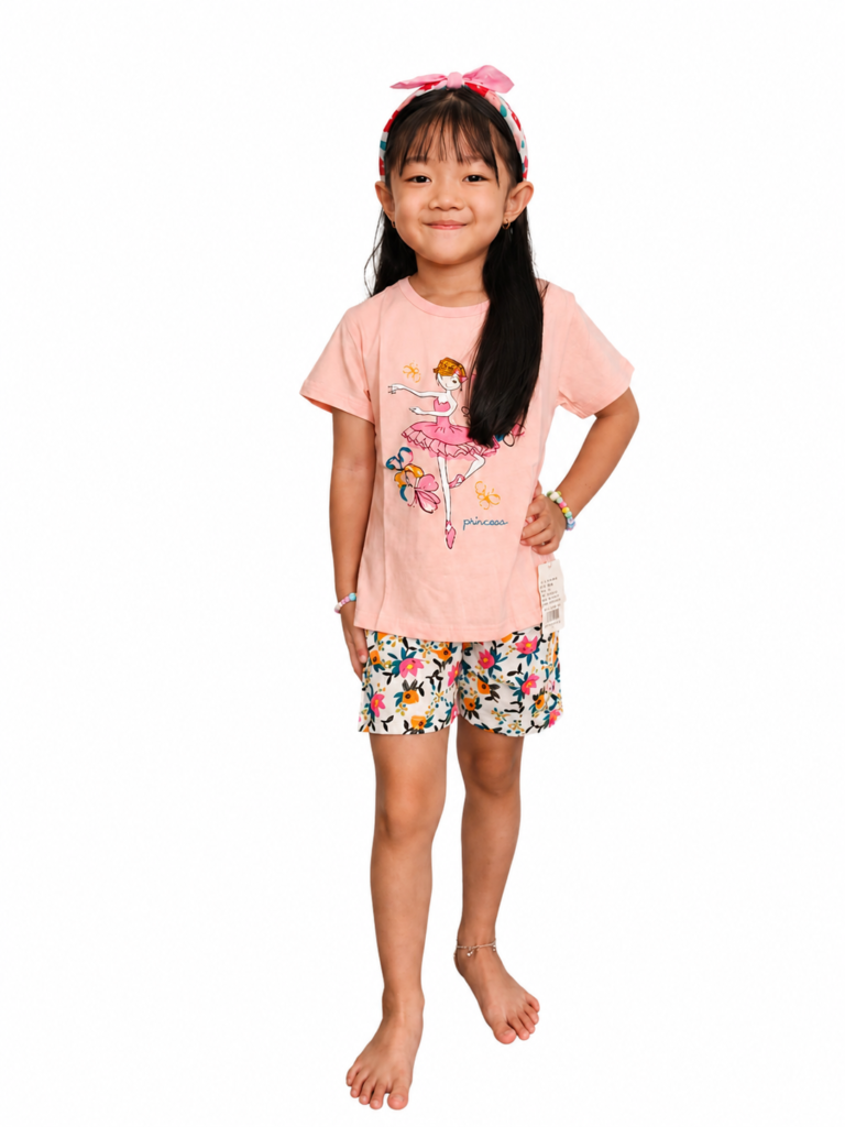 Baju setelan anak perempuan 1-10 tahun